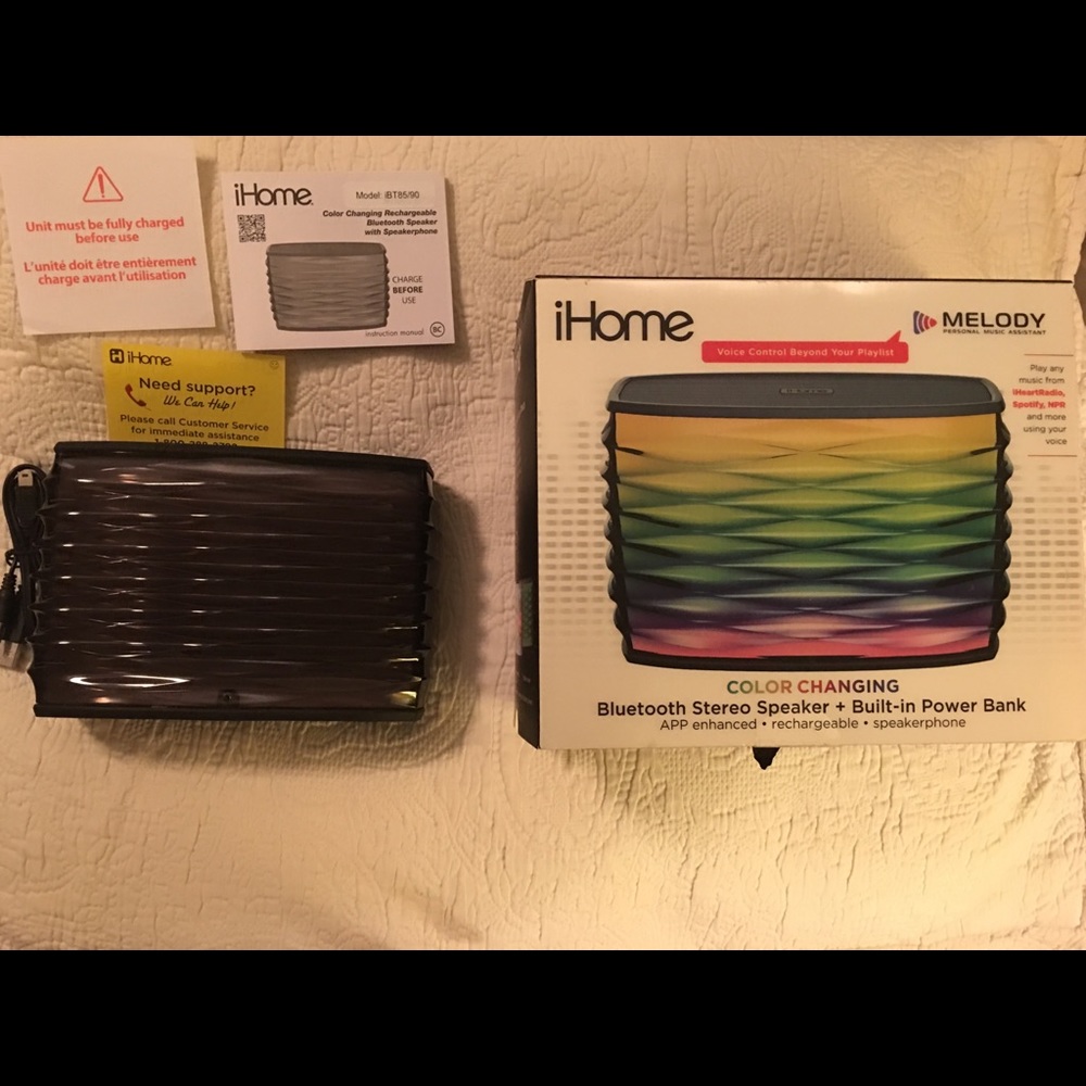 Color Changing Bluetooth Speaker